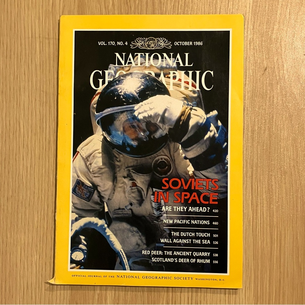 National Geographic Magazine Vol. 170, No. 4, October 1986